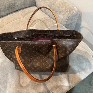 Louis Vuitton Monogram Brown Tote